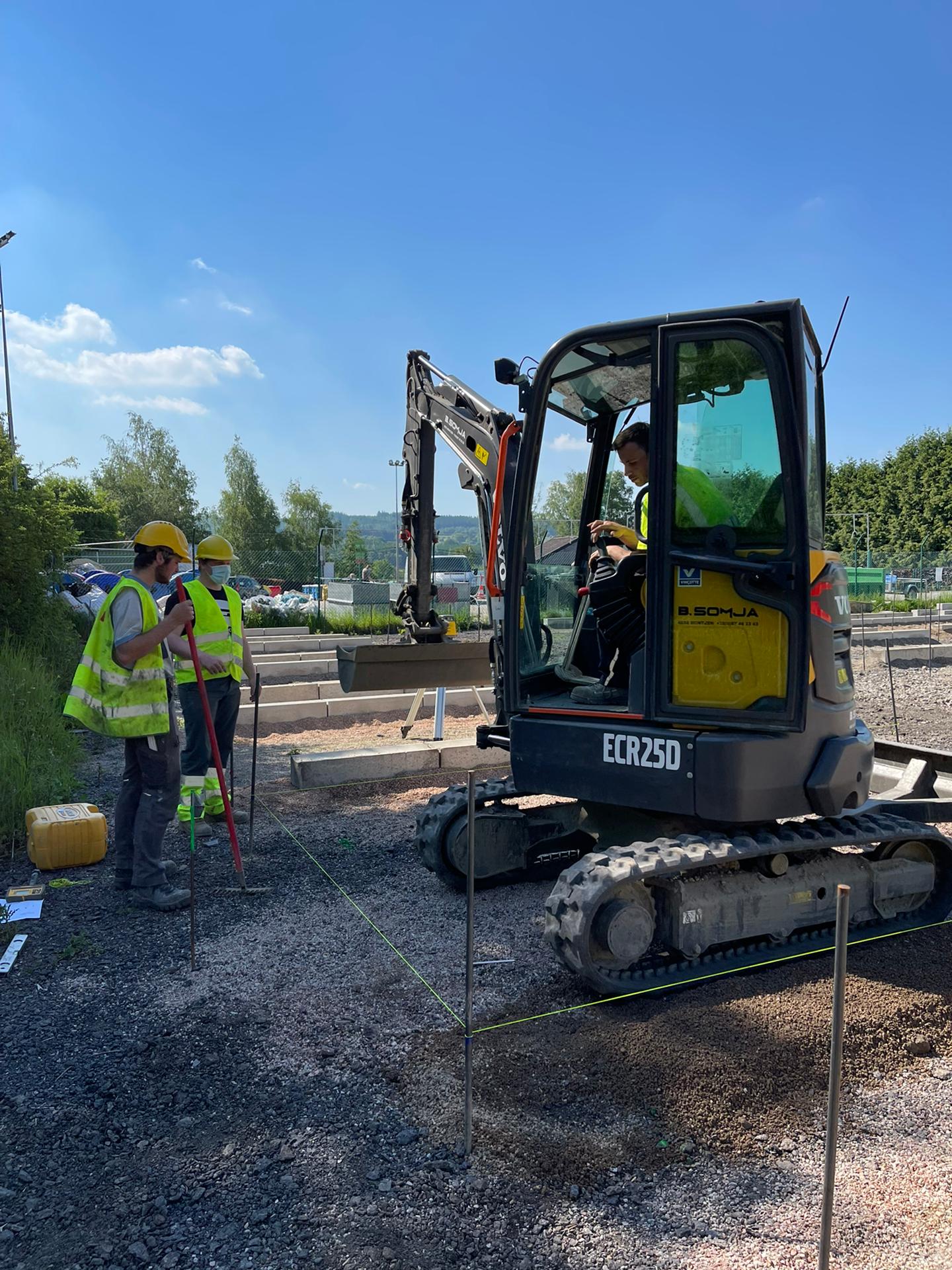 engins de chantier et de construction